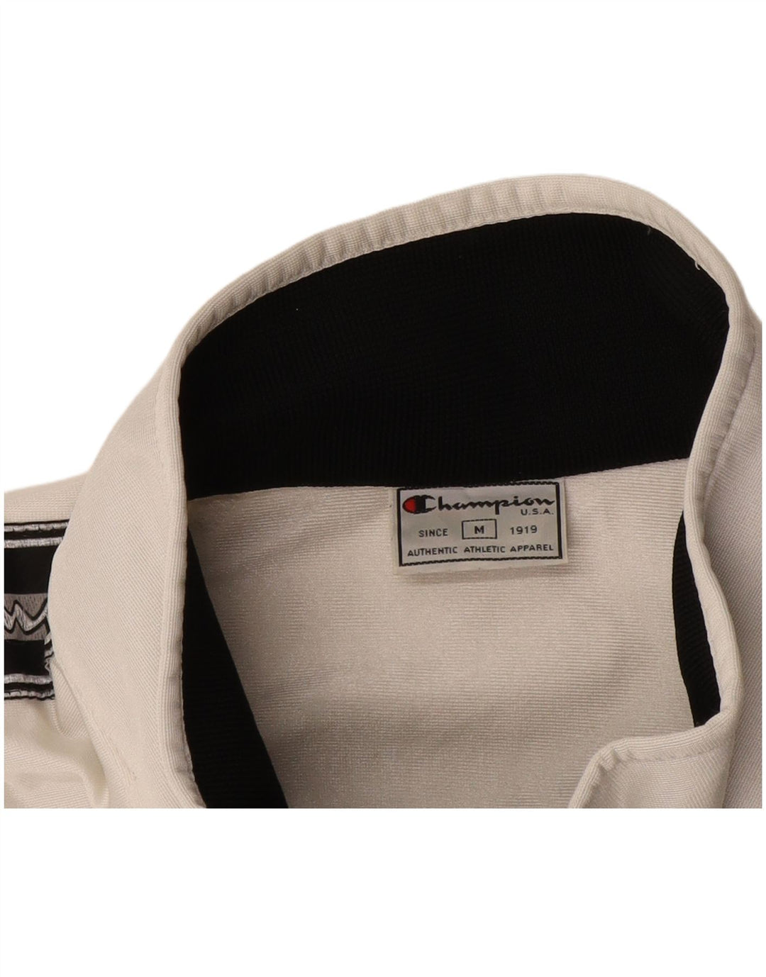 Gornja jakna Champion muške grafičke trenirke srednje bijele pruge