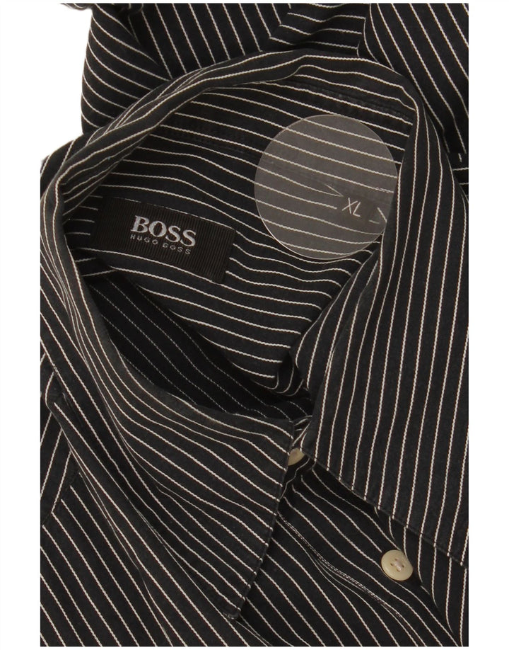 Hugo Boss muška košulja XL tamnoplava na pruge