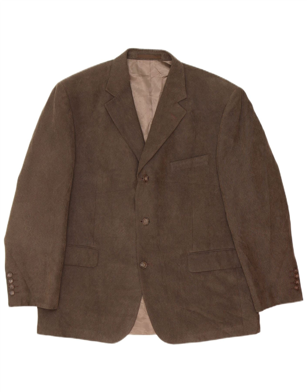 Marks & Spencer muška jakna s 3 gumba UK 42 Large Brown Classic