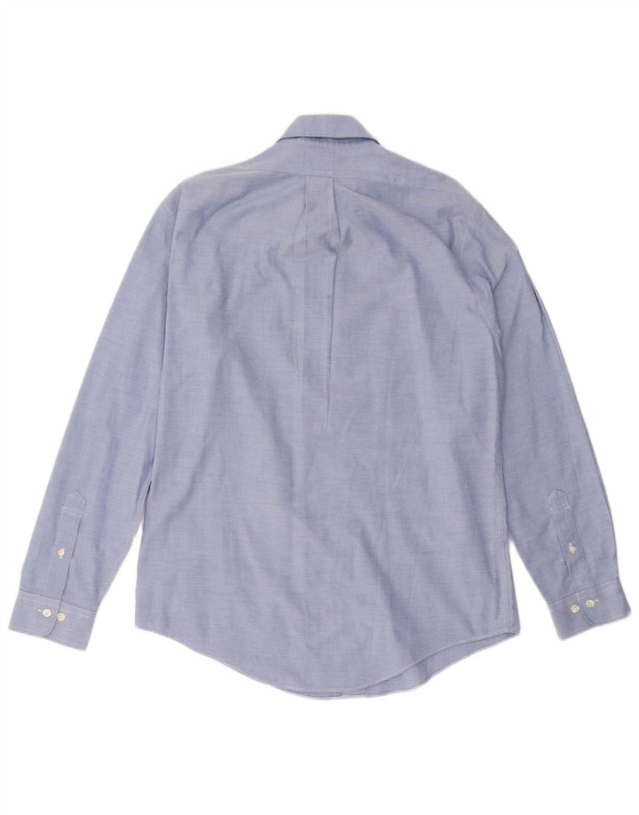 BROOKS BROTHERS Muška uska košulja Srednje plavi pamuk