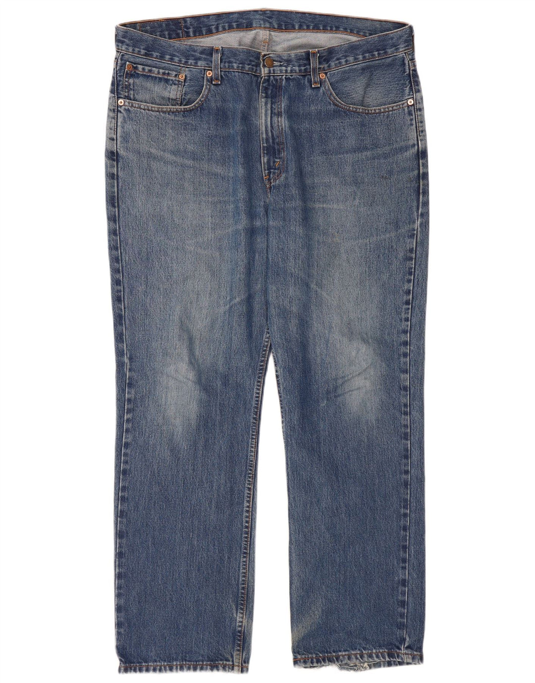 Levi's ženske ravne traperice W40 L30 plavi pamuk