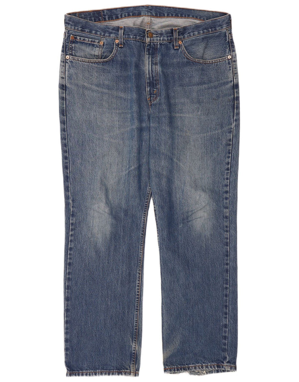 Levi's ženske ravne traperice W40 L30 plavi pamuk