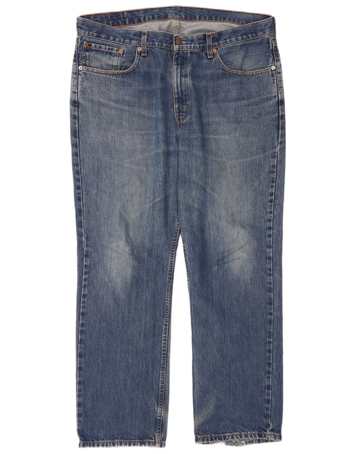 Levi's ženske ravne traperice W40 L30 plavi pamuk