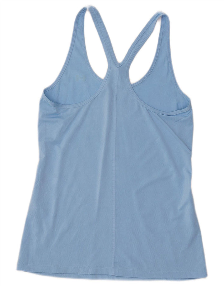 Under Armour Womens Vest Top UK 10 Small Blue