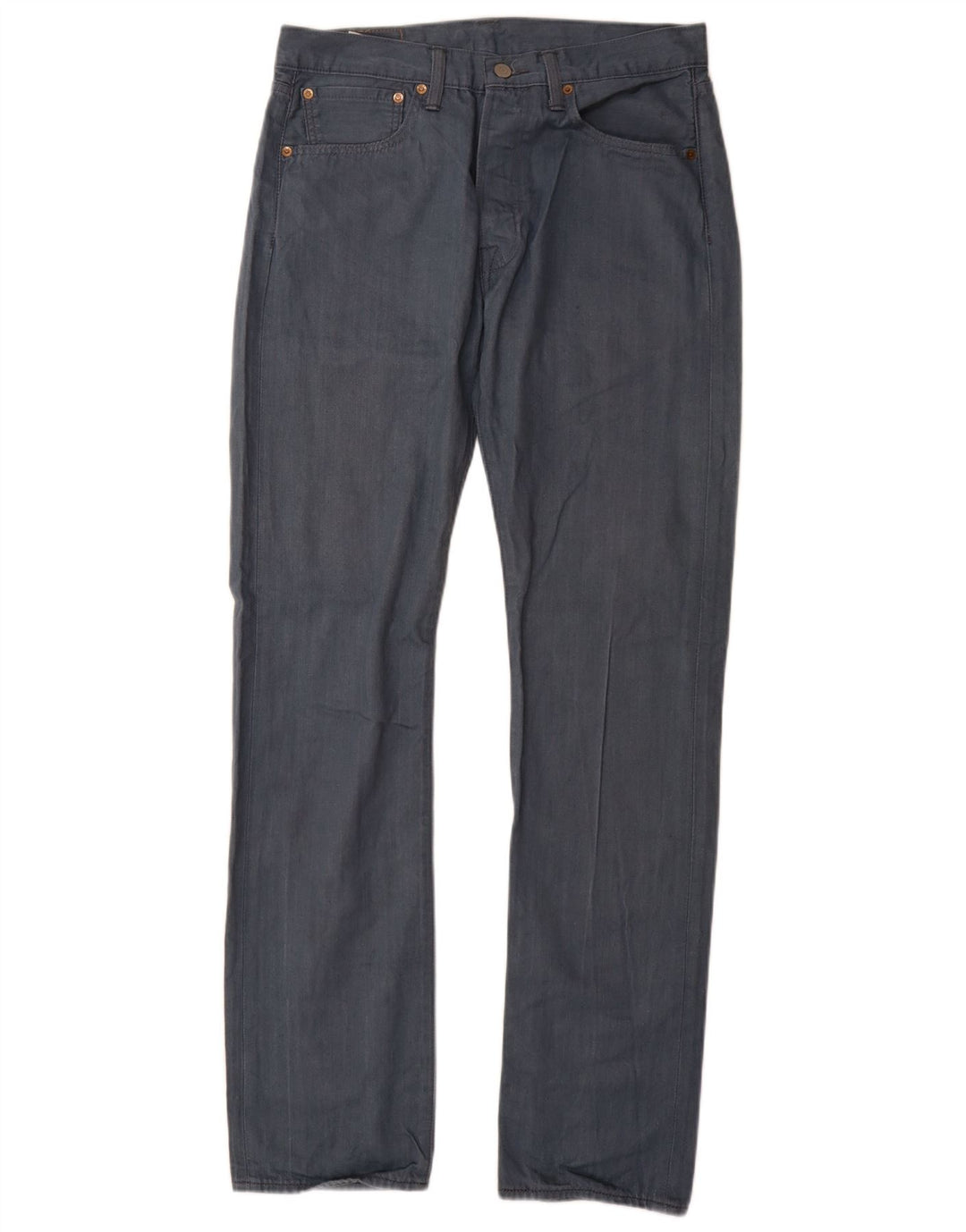 Levi's muške ravne traperice W31 L34 plavi pamuk