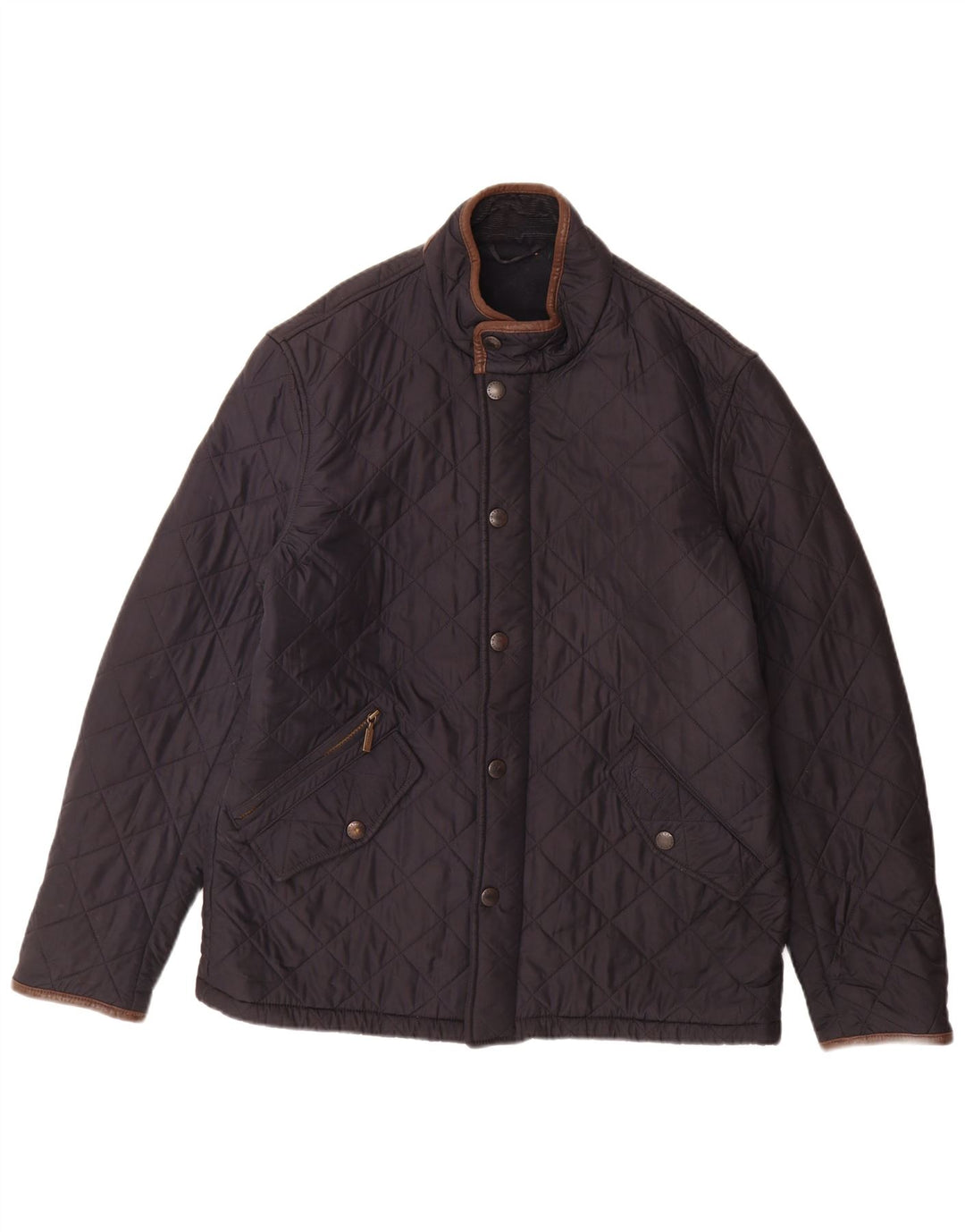 Barbour muška prošivena jakna UK 40 Large tamnoplava