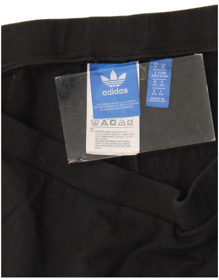 Adidas ženske tajice UK 14 Srednje crni pamuk