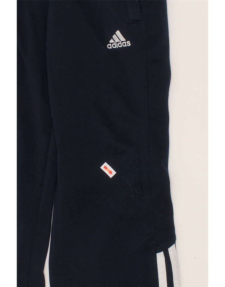 ADIDAS Boys Tracksuit Trousers 3-4 Years  Navy Blue Polyester Vintage Adidas and Second-Hand Adidas from Messina Hembry 