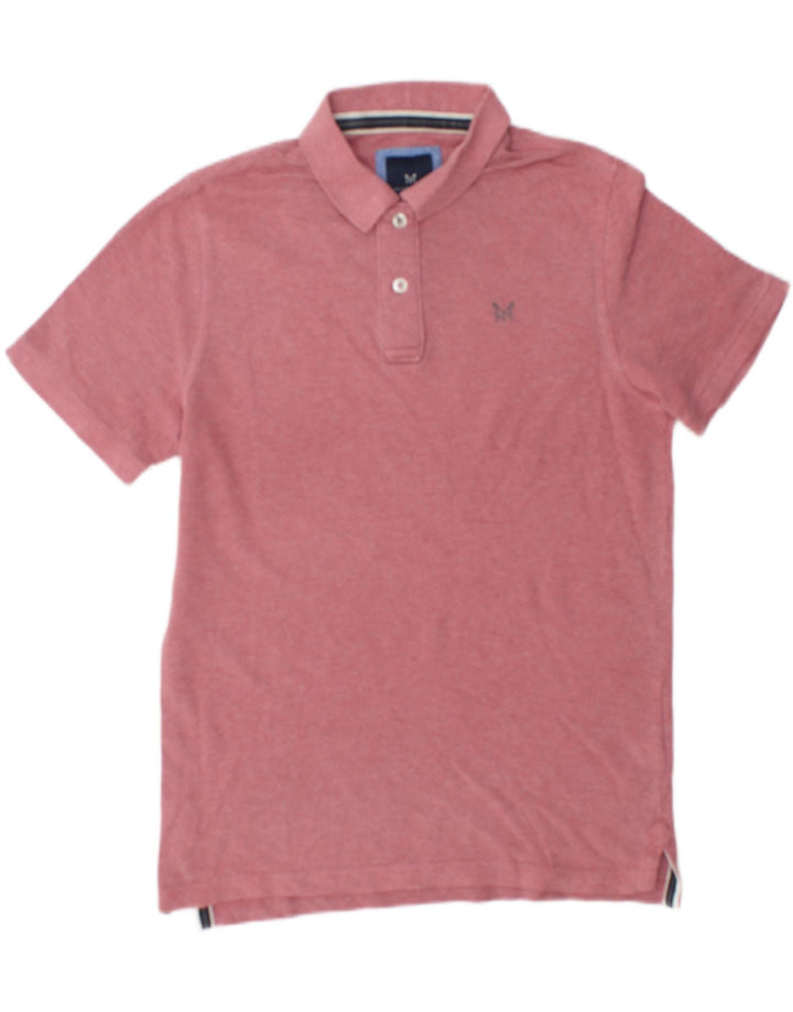 Crew Clothing Muška polo majica Srednje ružičasti pamuk