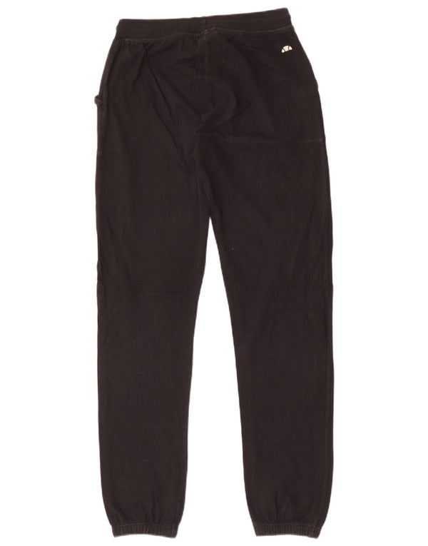 Ellesse Ženska trenirka Hlače Joggers UK 8 Mali crni pamuk