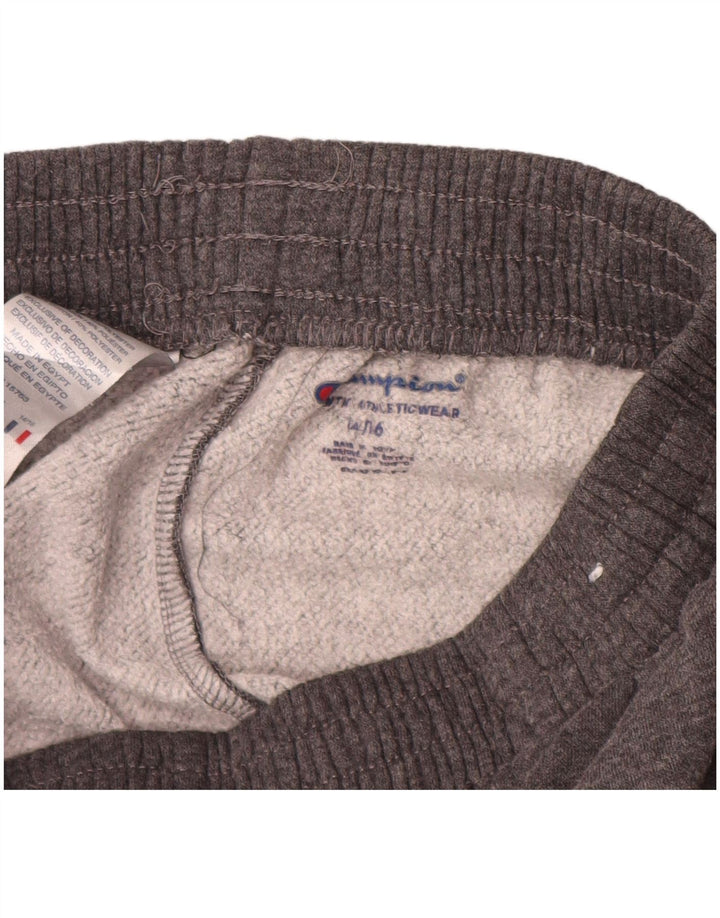 Trenirka Champion za dječake, hlače za trčanje, 14-15 godina, sivi pamuk