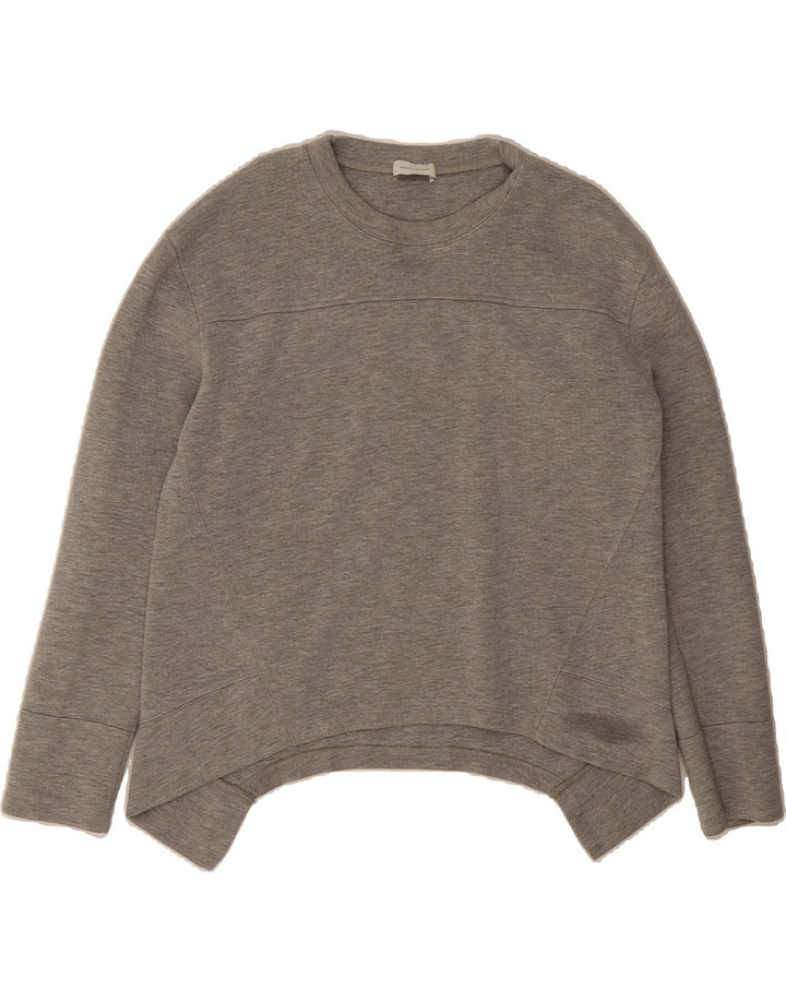 RENE LEZARD Womens Sweatshirt Jumper EU 40 Medium Grey Polyester Vintage Rene Lezard and Second-Hand Rene Lezard from Messina Hembry 