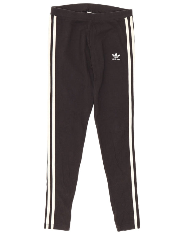 Adidas ženske tajice UK 10 male crne pamučne