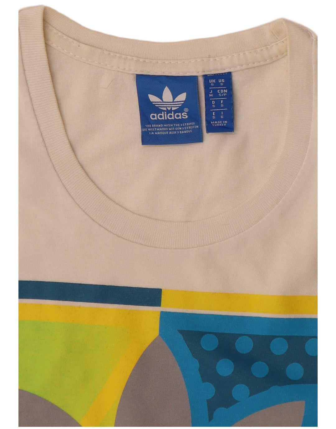 Adidas muška majica s grafičkim motivima, mala bijela
