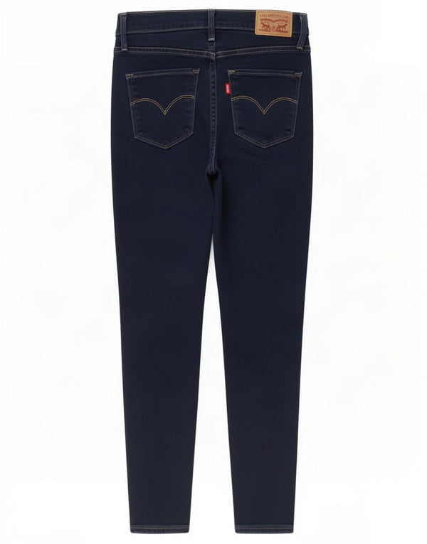 Levi's ženske super uske traperice visokog rasta 720 W26 L28 tamnoplavi pamuk