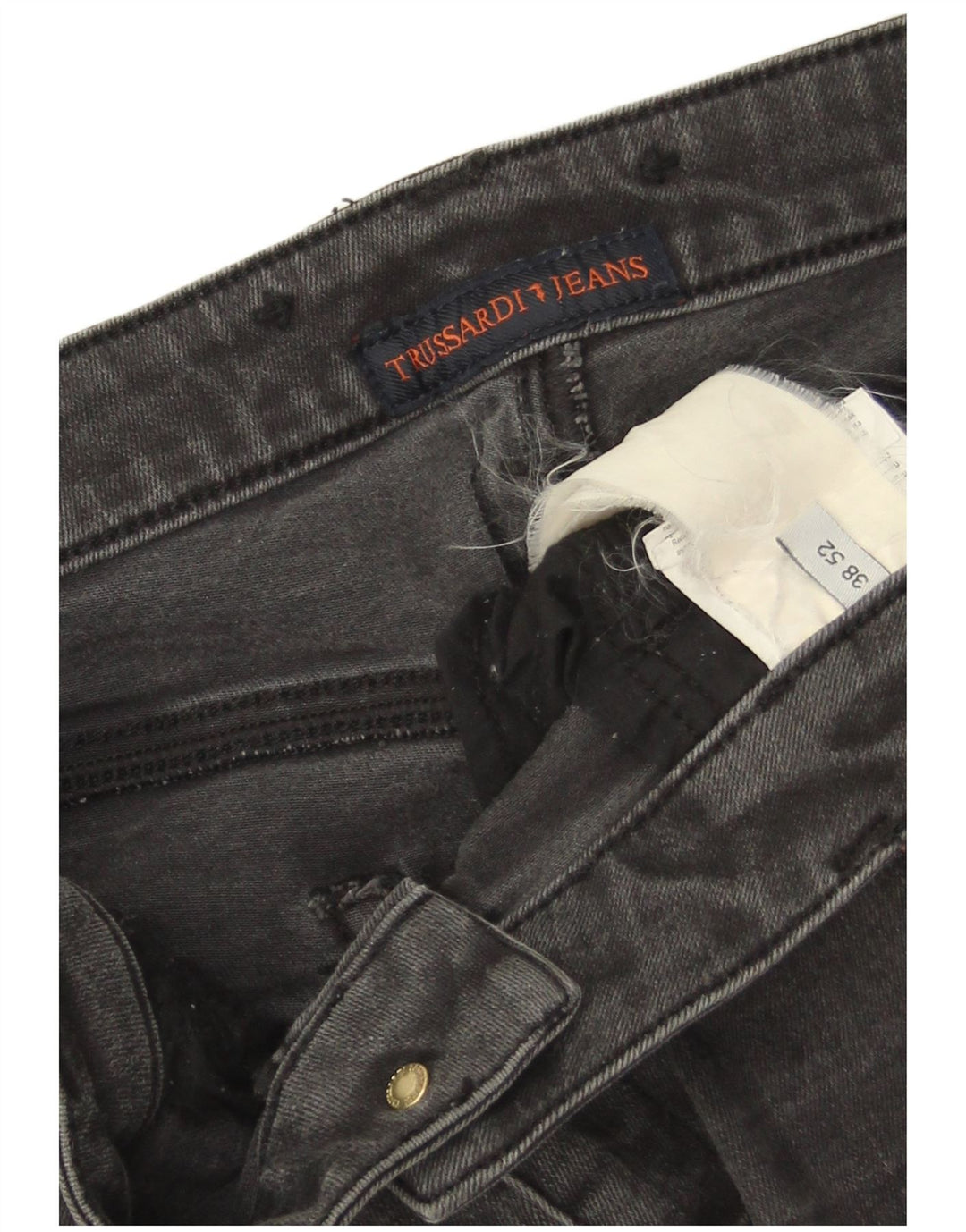 Trussardi muške uske traperice IT 52 XL W38 L32 sive
