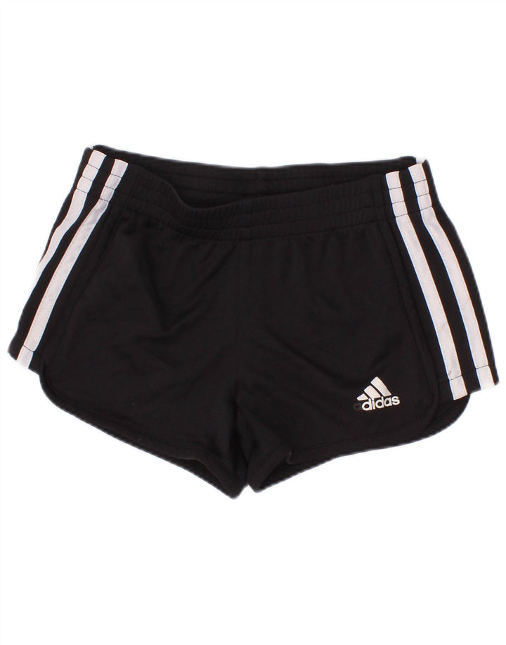 Adidas kratke sportske hlače za djevojčice 3-4 godine, crni poliester