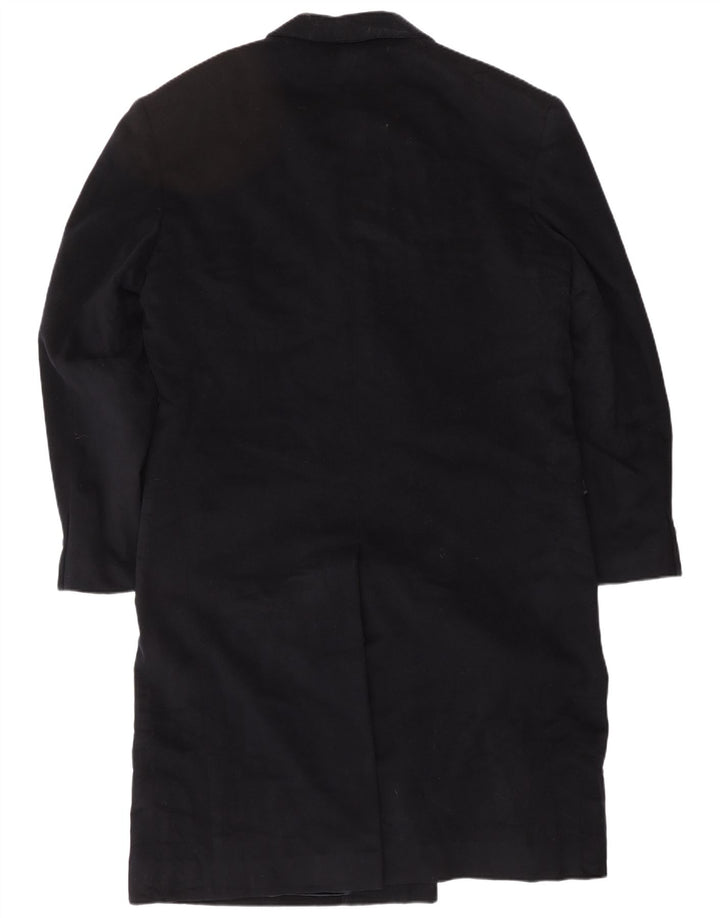 LUCA D'ALTIERI Muški kaput s dvorednim kopčanjem IT 48 srednje tamnoplavi klasični