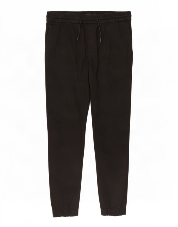 Zara ženske joggers ležerne hlače XL W34 L26 crni pamuk