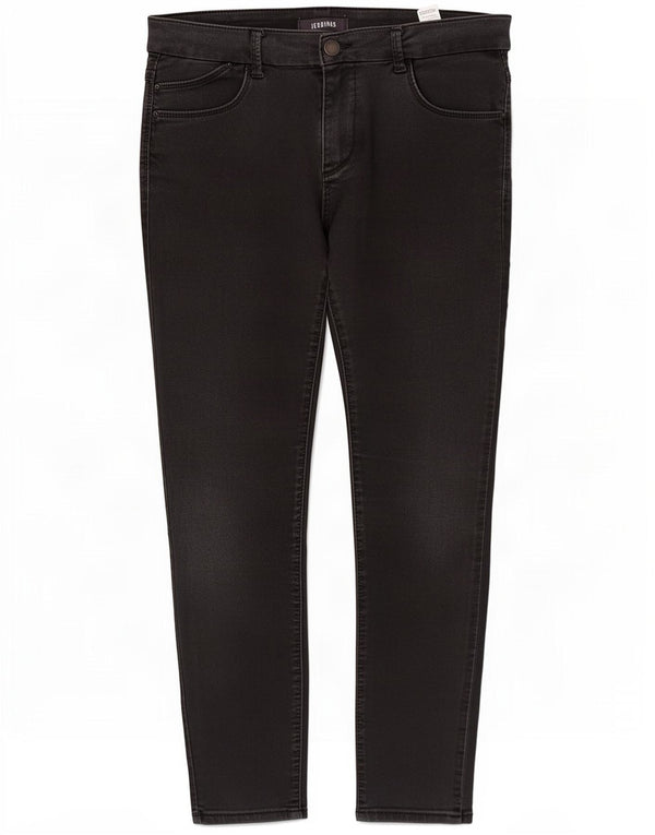 Marks & Spencer ženske uske traperice UK 14 Large W32 L26 crni pamuk
