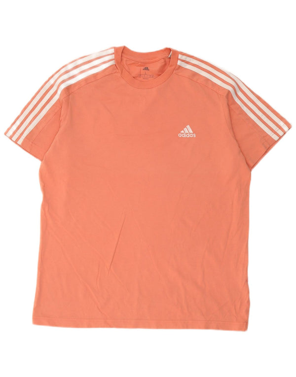 Adidas muška majica kratkih rukava velika narančasta pamuk