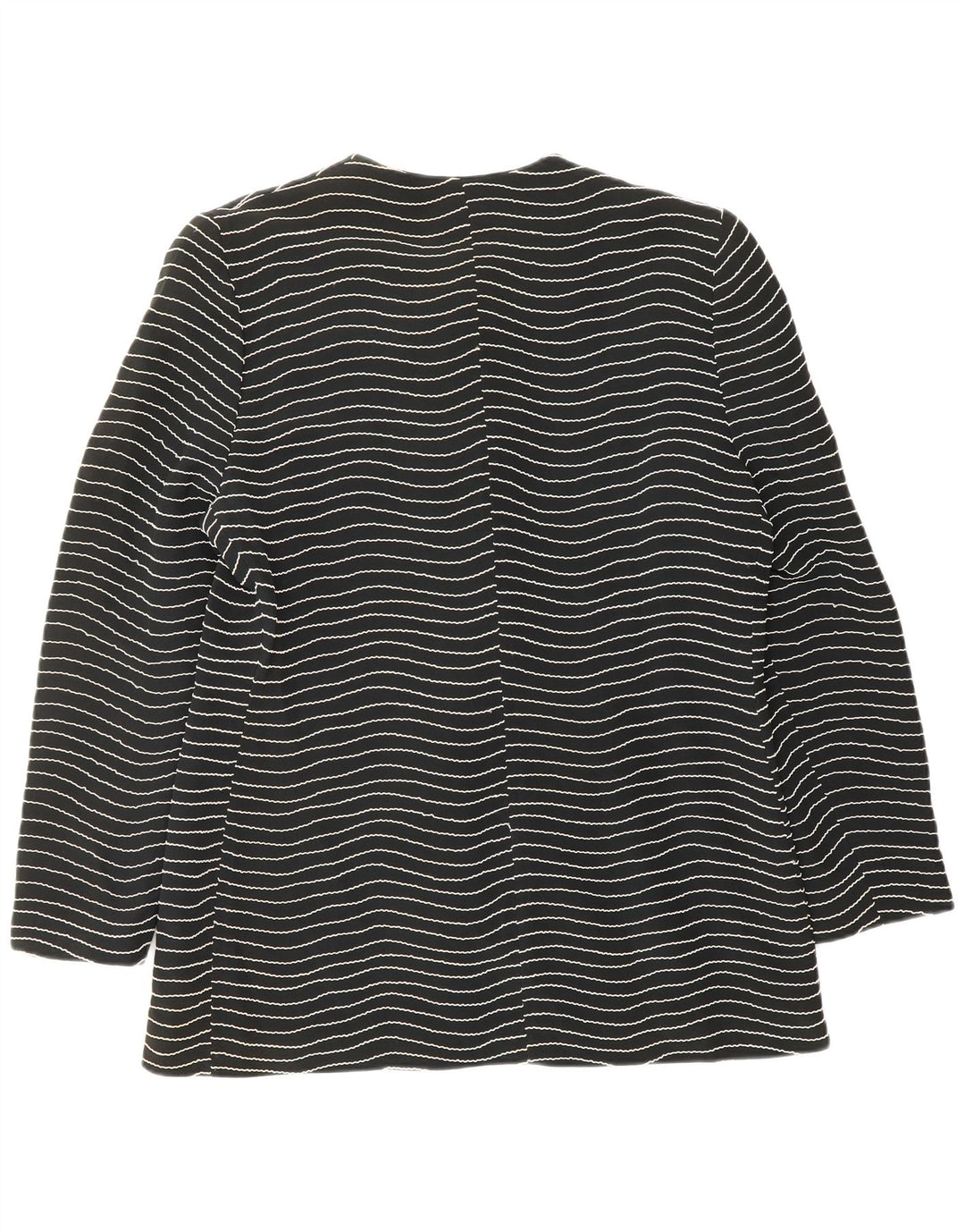 Ženska jakna sa 6 gumba Gai Mattiolo IT 50 XL crna na pruge