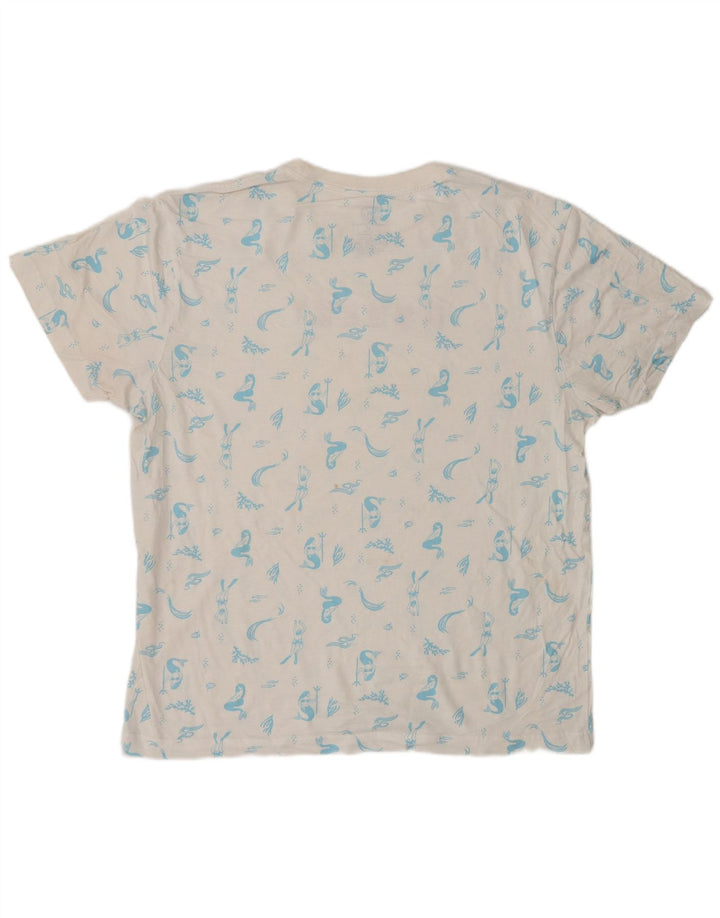 HURLEY Muška majica kratkih rukava srednje veličine, bijeli pamuk