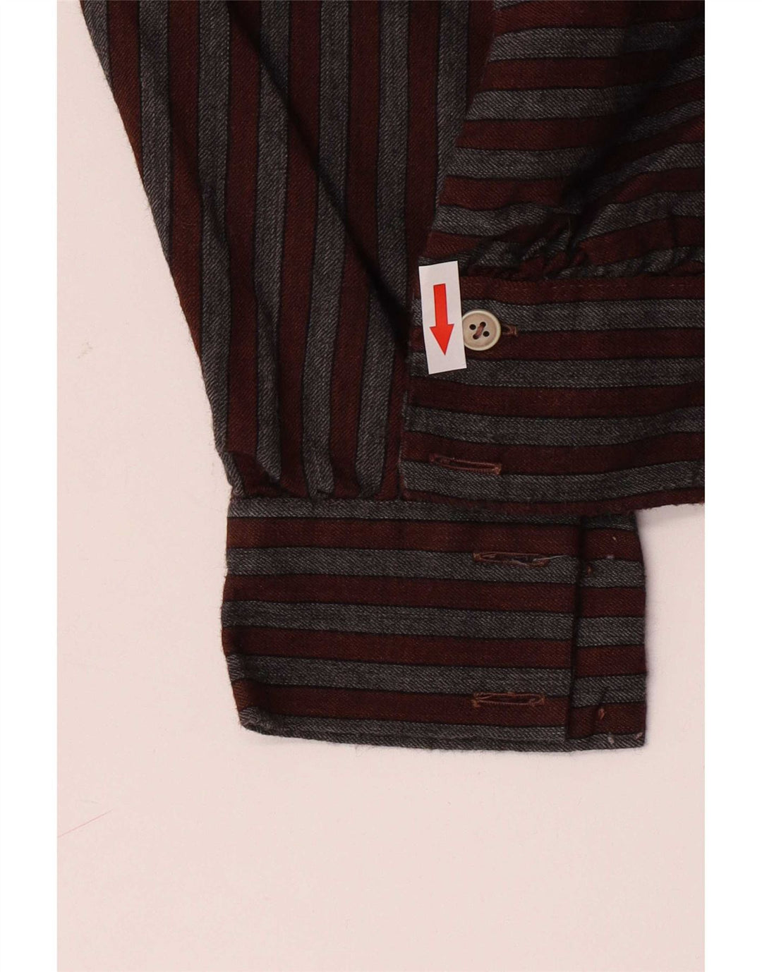 Vintage ženska bluza Top IT 40 Small Brown Striped