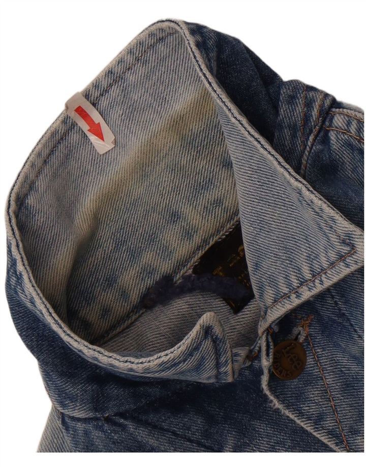 Lee ženska jakna od kratkog trapera UK 12 Srednje plava