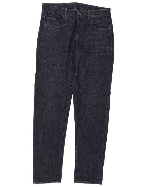 G-Star ženske uske traperice W28 L31 tamnoplavi pamuk