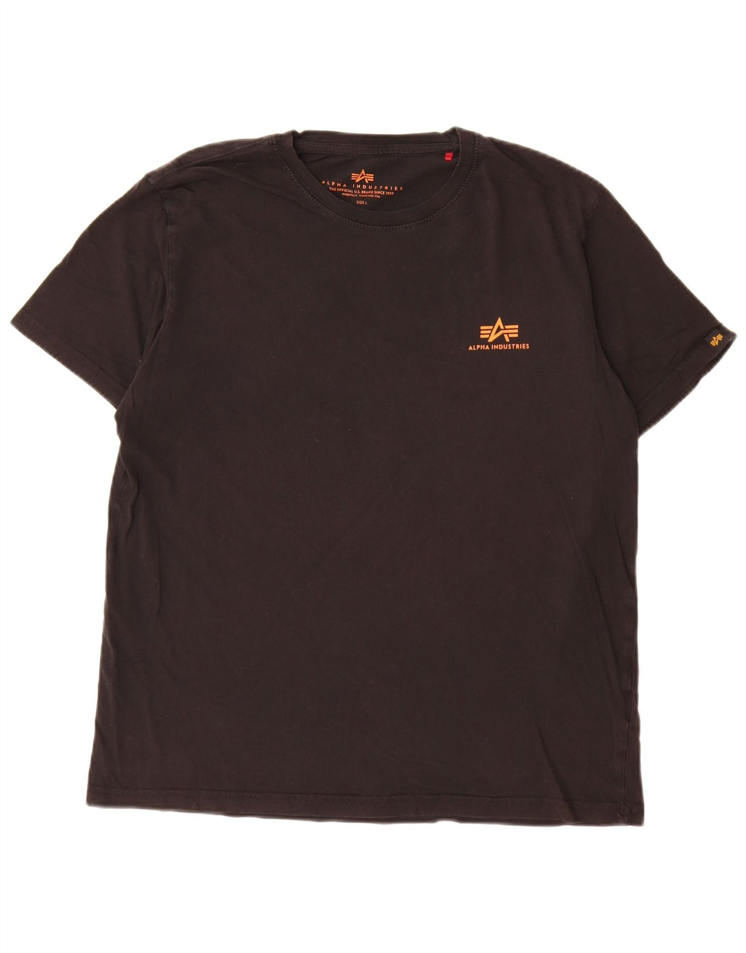 Alpha Industries Muška majica kratkih rukava velika crna