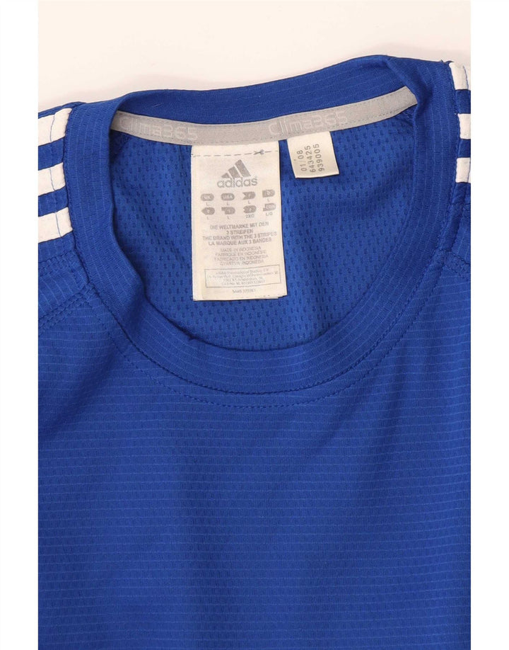 Adidas muška majica kratkih rukava veliki plavi poliester