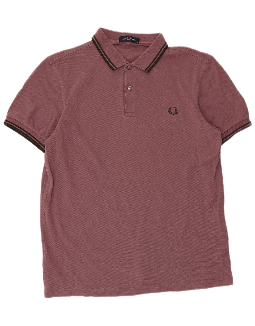 Fred Perry muška polo majica, pamuk na srednje smeđe pruge