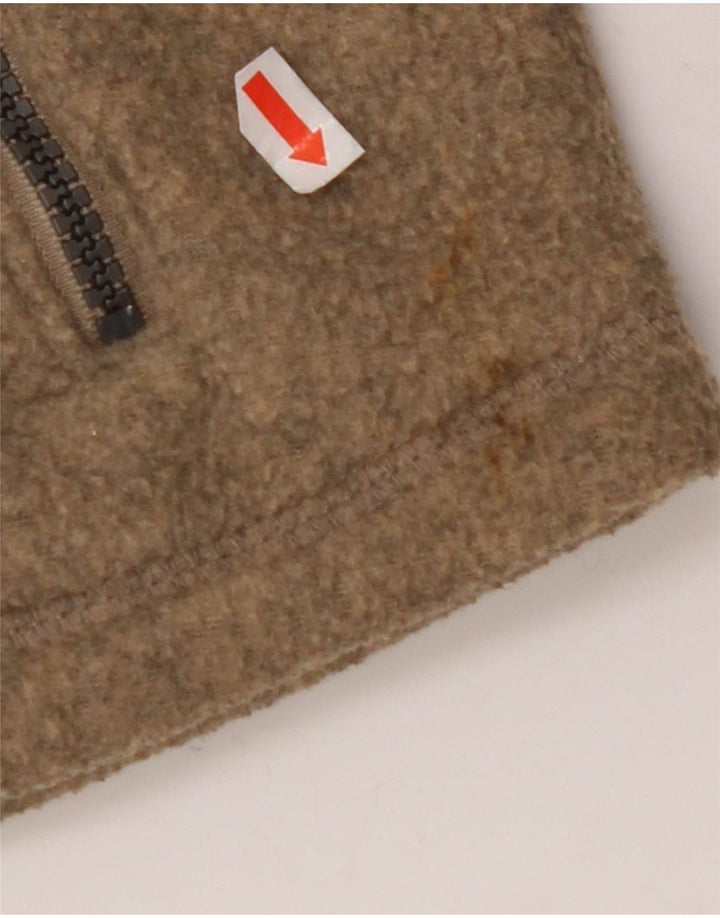 EDDIE BAUER Ženska jakna od flisa UK 14 Srednje smeđi poliester