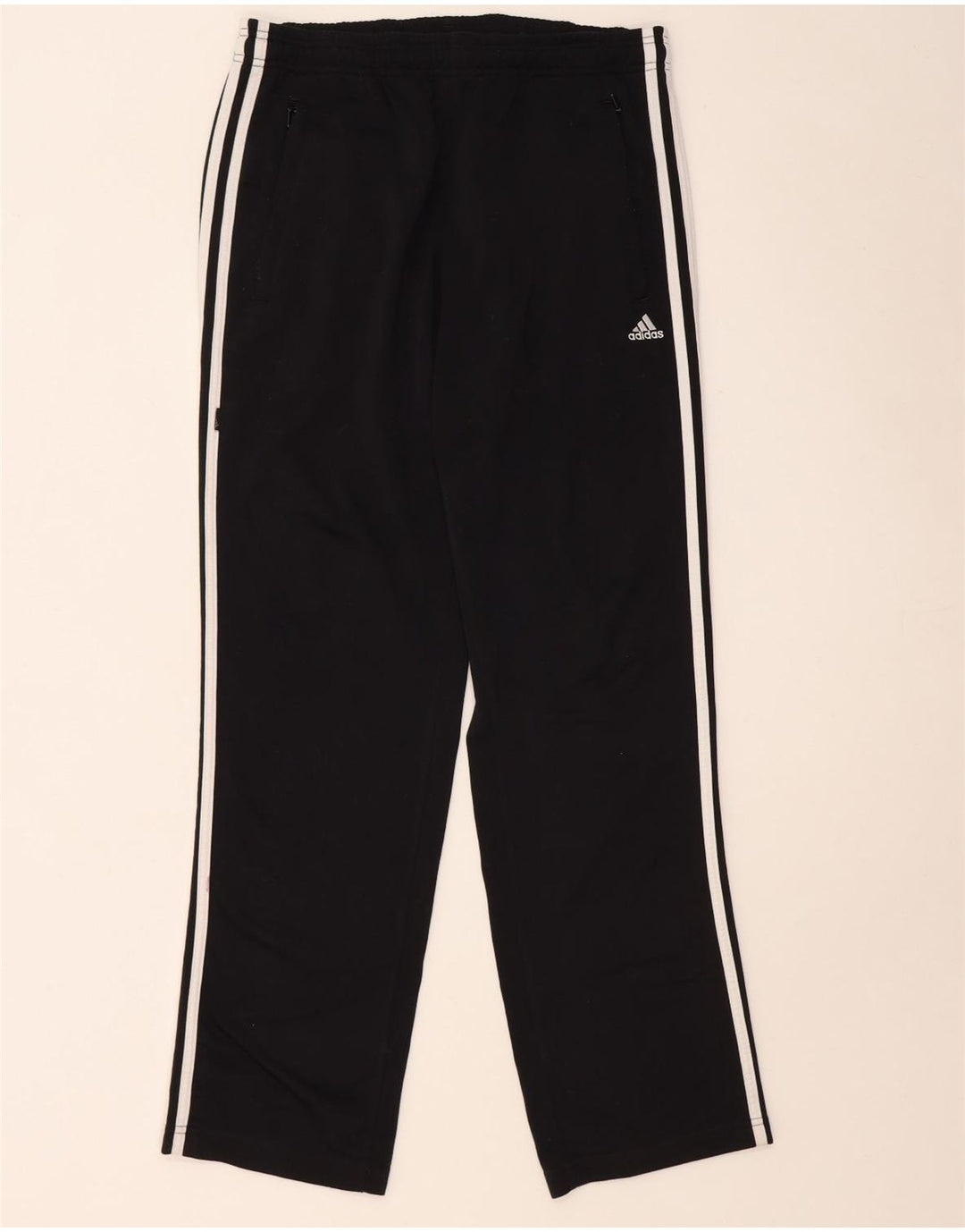 Adidas muške trenirke male crne poliesterske hlače