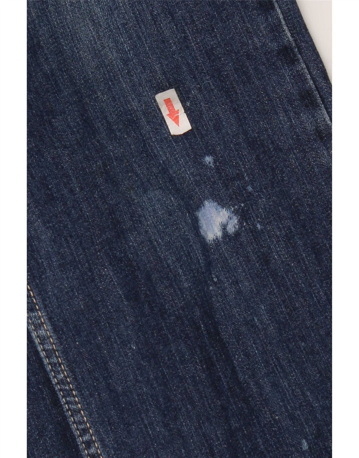 Levi's ženske 524 ravne traperice W29 L32 plavi pamuk