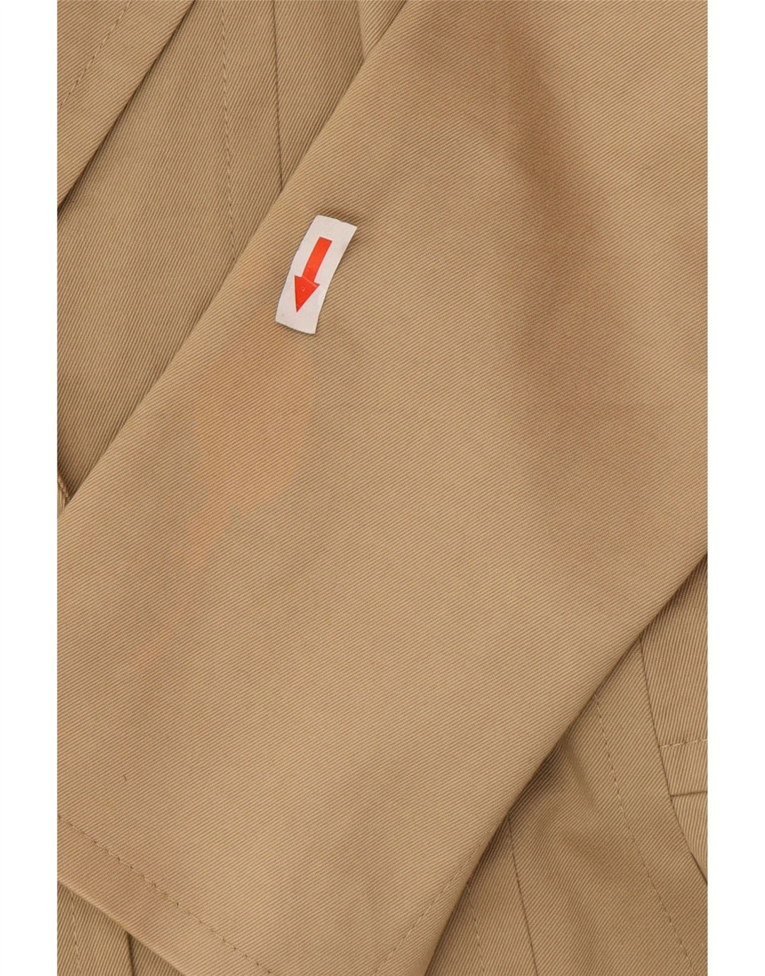Hugo Boss Ženska jakna s 3 gumba UK 10 Small Beige Cotton Classic