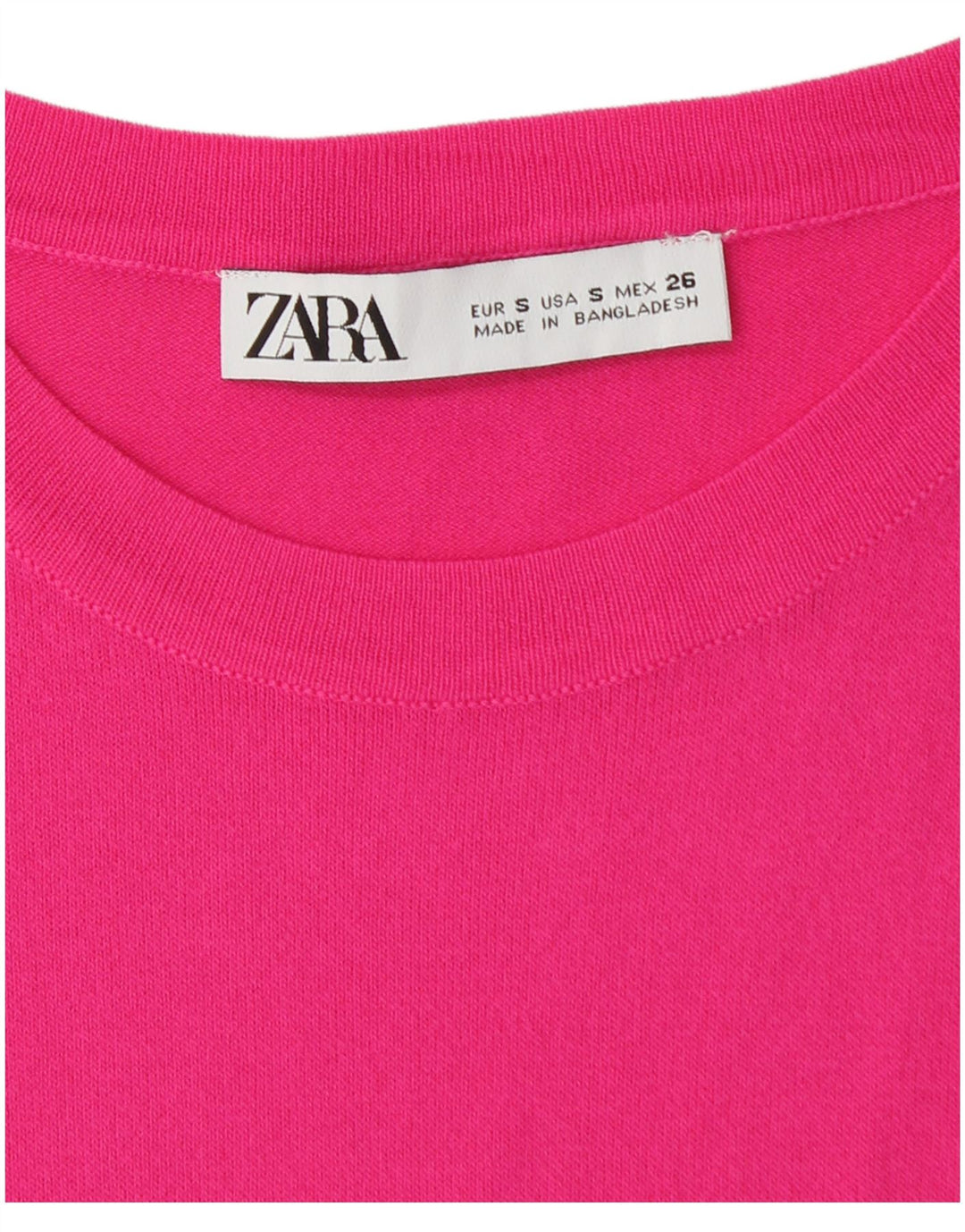 Zara ženska majica kratkih rukava UK 8 Small Pink