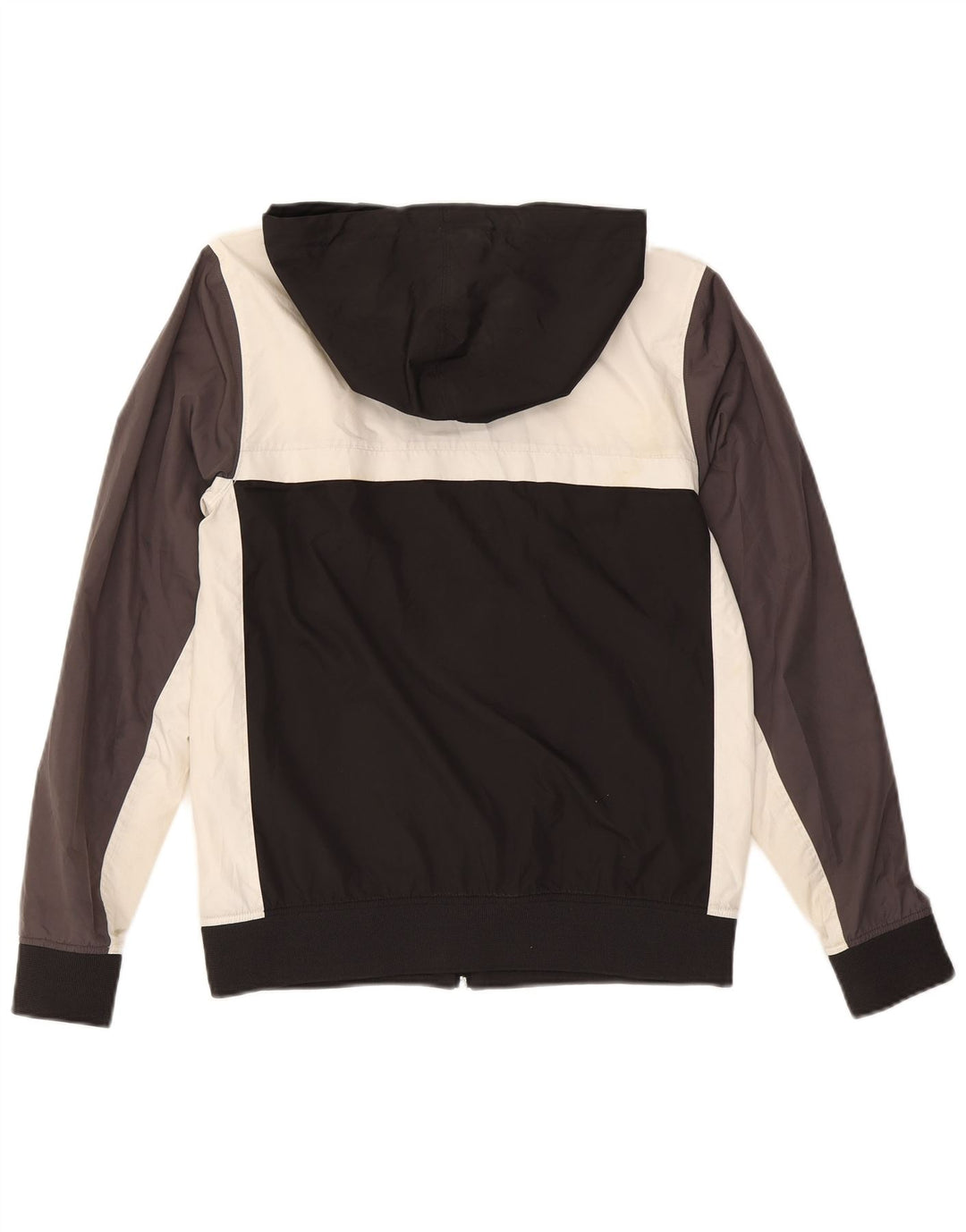 Vans muška trenirka s kapuljačom, mala crna gornja jakna od poliestera