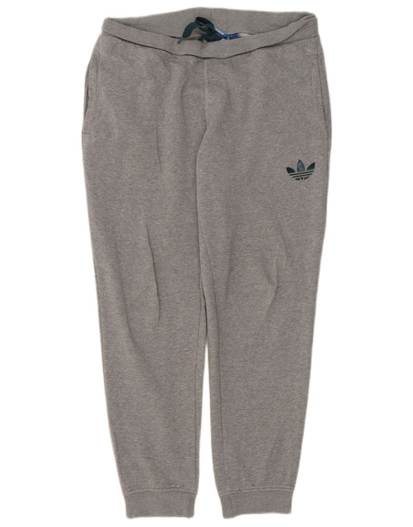 Adidas muške trenirke Hlače Joggers Large Grey Colourblock Pamuk