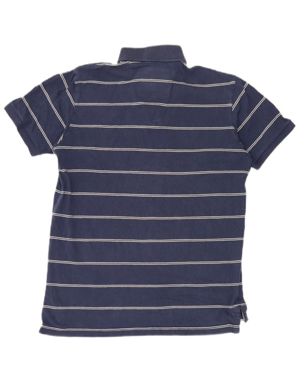 Abercrombie & Fitch muška polo majica XL tamnoplavi pamuk na pruge
