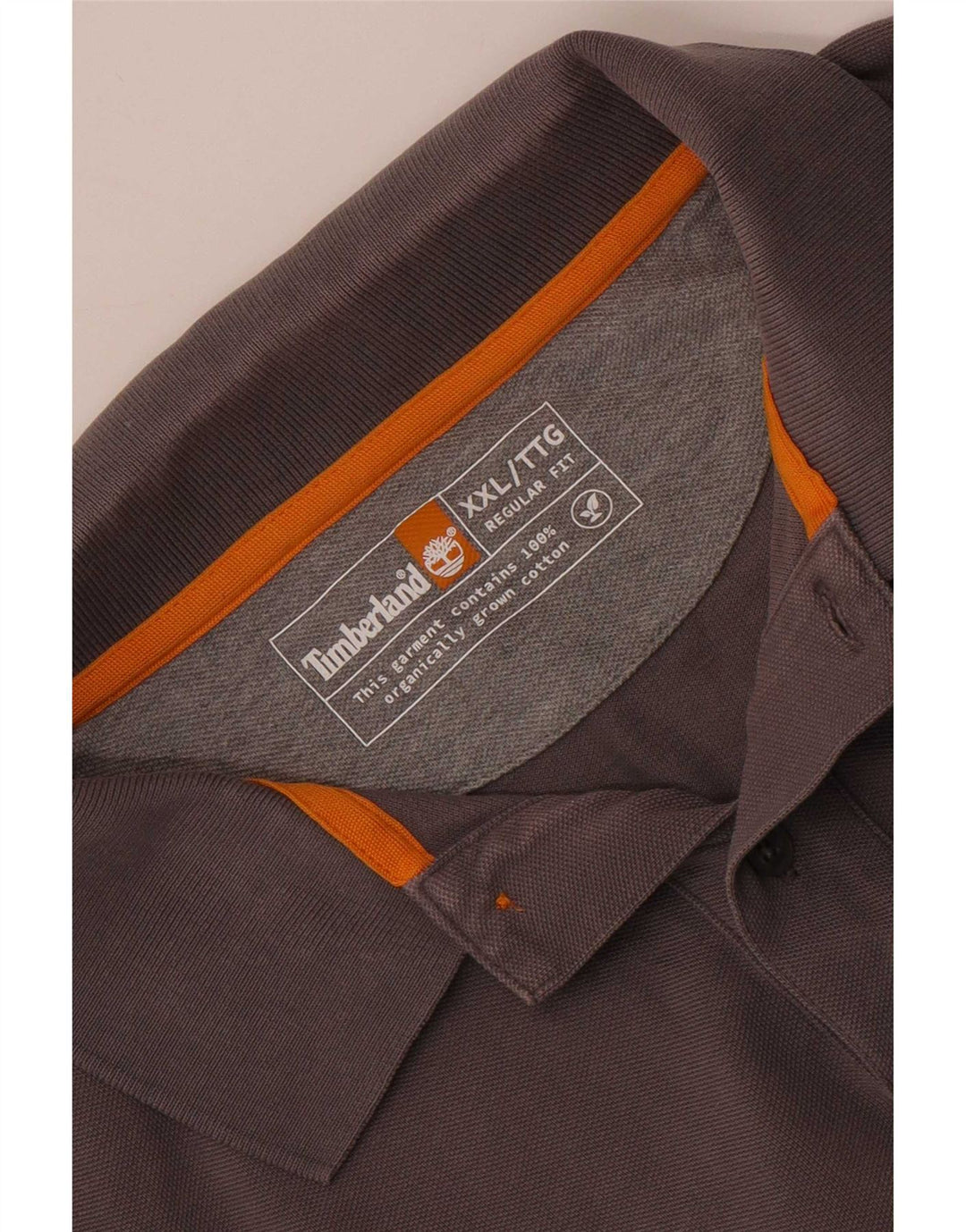 Timberland muška polo majica standardnog kroja 2XL sivi pamuk