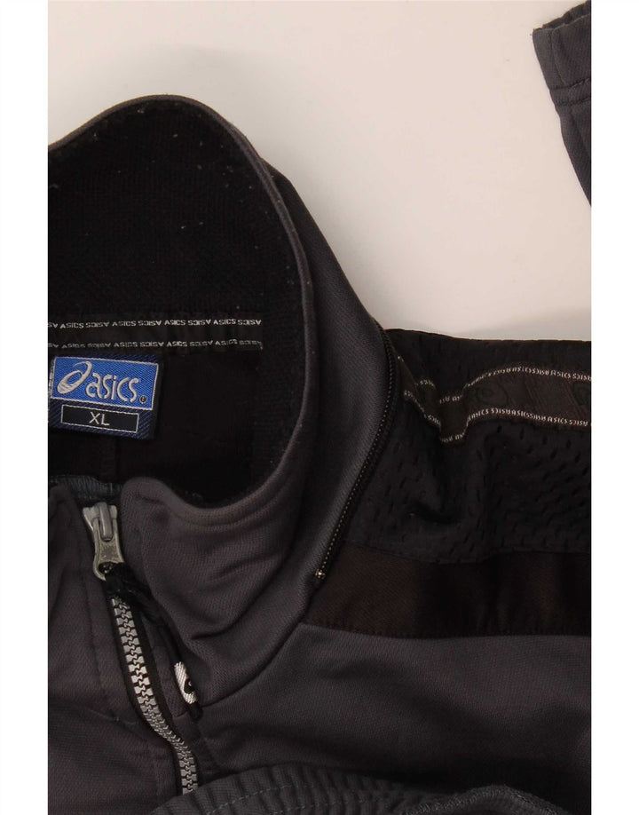 Asics muška trenirka gornja jakna XL siva boja