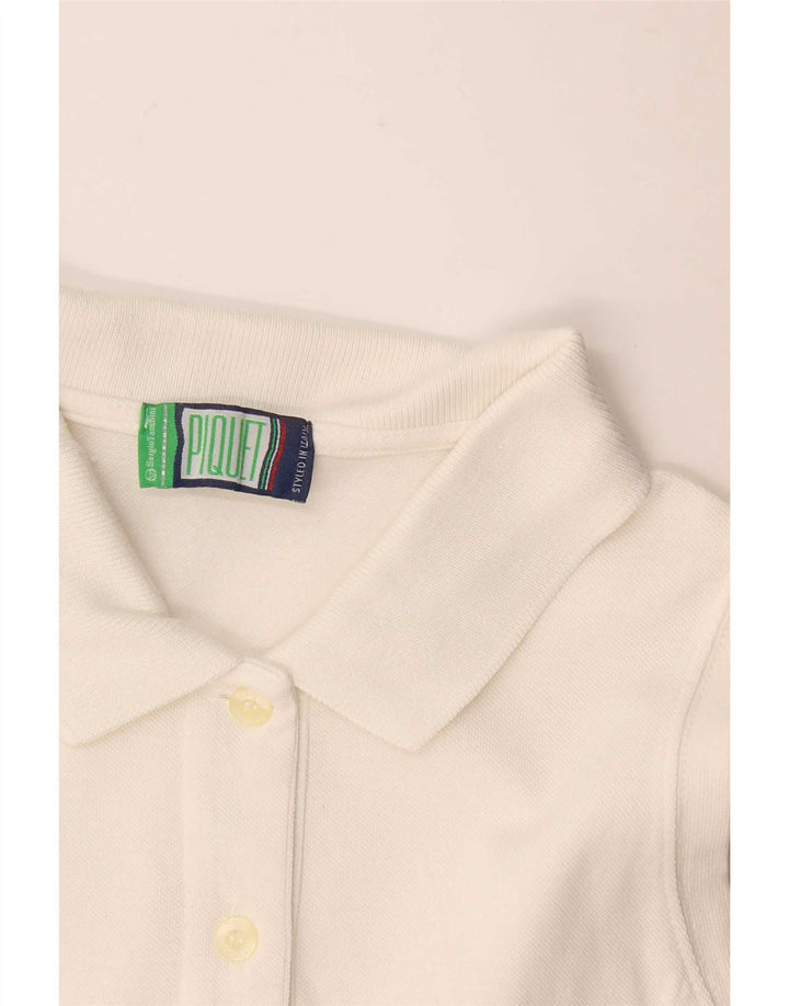 Sergio Tacchini ženska polo majica bez rukava UK 12 Srednje bijela