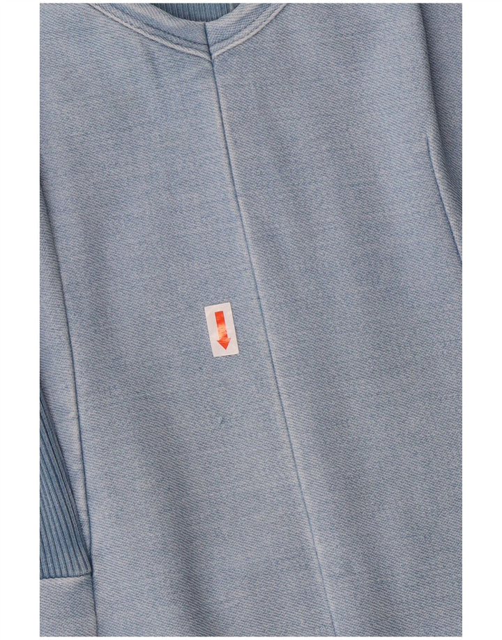 Ženska plava haljina Trussardi Jeans IT 42 srednje plave boje