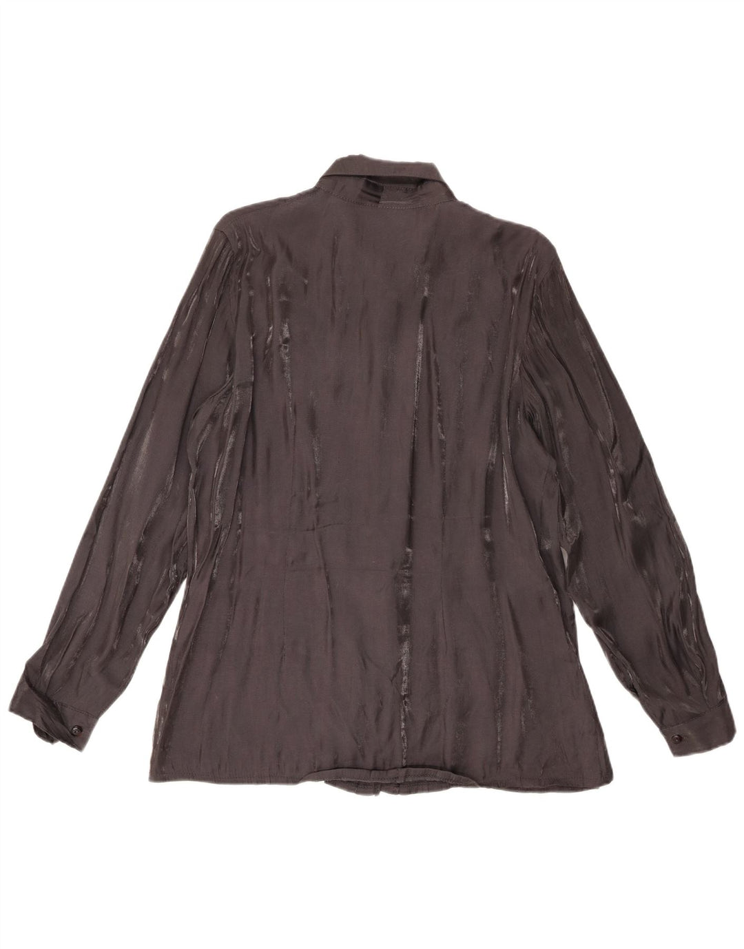 Vintage ženska košulja bluza UK 18 XL crna viskoza