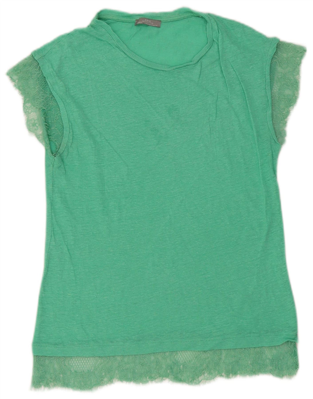 Zara ženska majica kratkih rukava UK 10 Small Green