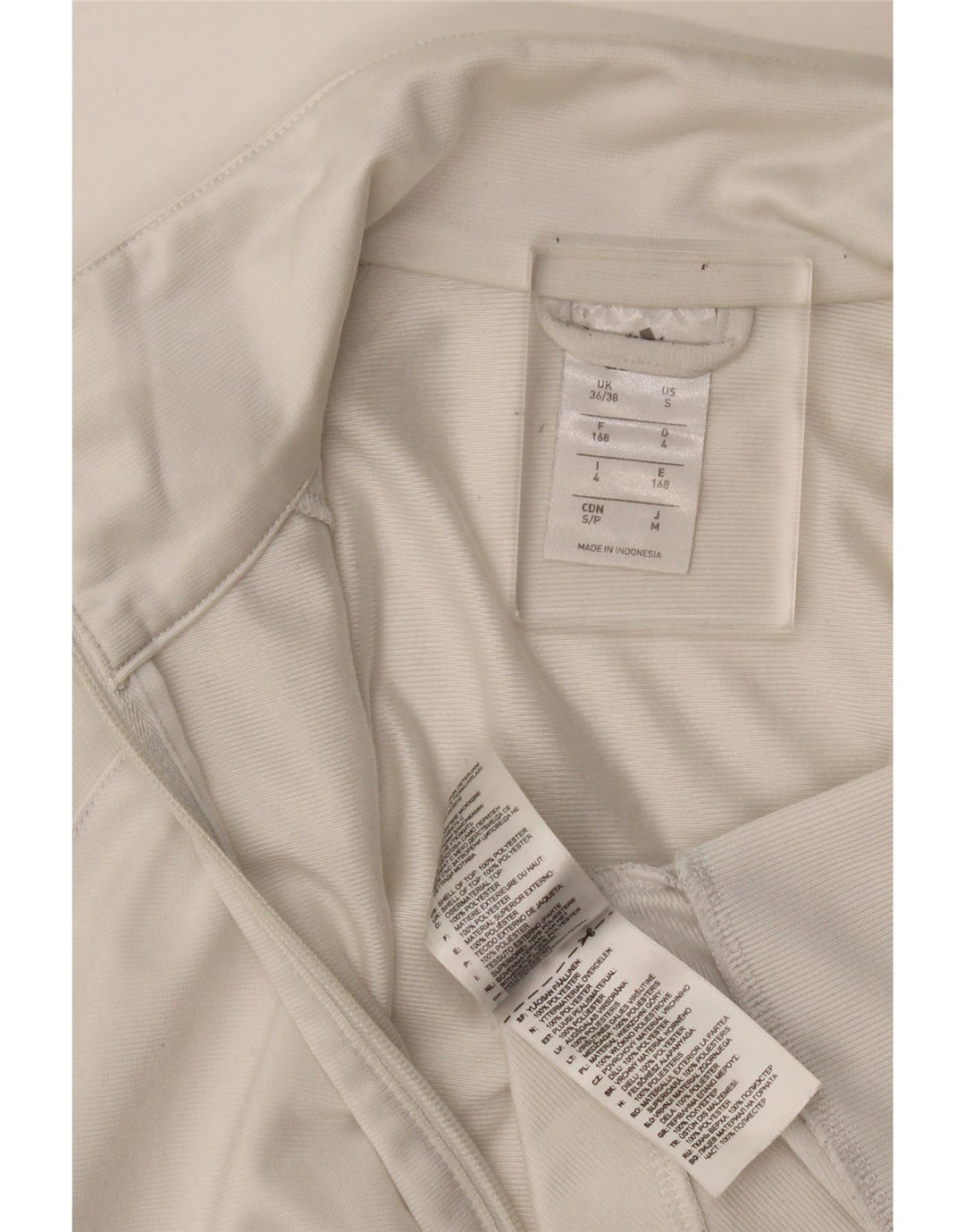 Adidas muška gornja jakna trenirke UK 36/38 mali bijeli poliester