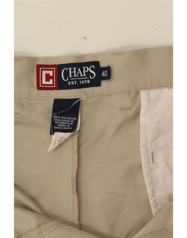 Chaps Muške chino kratke hlače W40 XL bež poliester