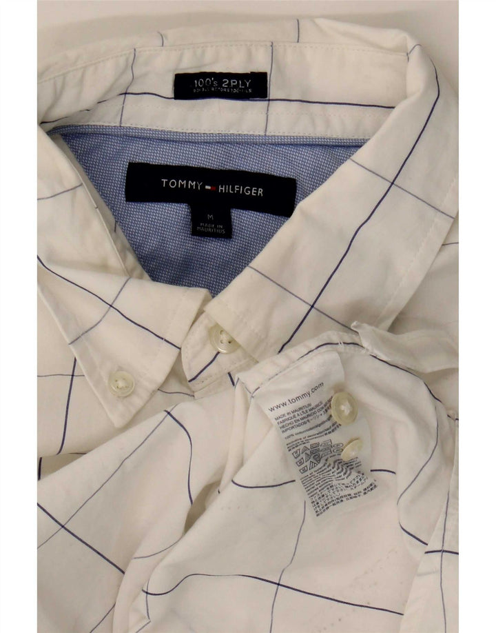 Tommy Hilfiger muška košulja Srednje bijeli karirani pamuk